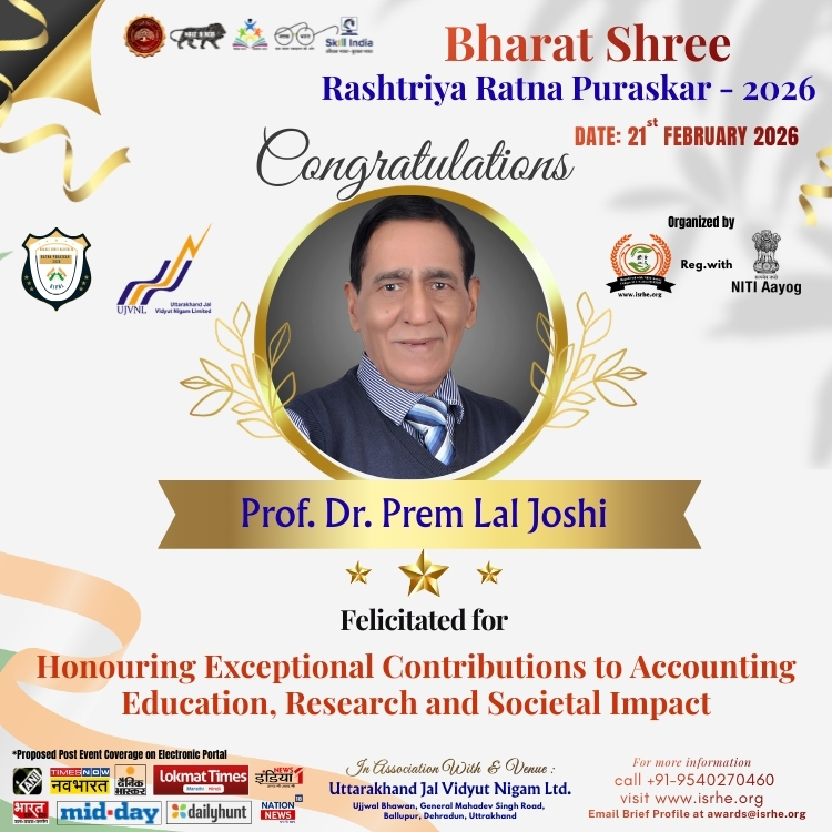 Prof. Dr. Prem Lal Joshi